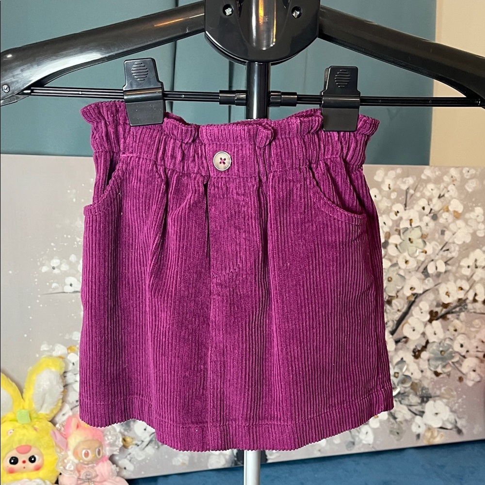 GAP Kids purple Corduroy Skirt size 3T